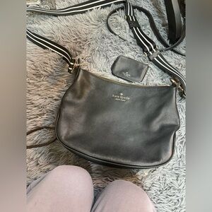 ⭐️Kate Spade Black Leather Crossbody Bag